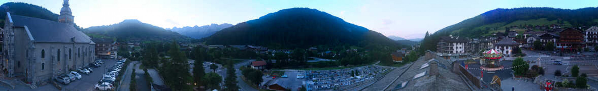 Webcam Le Grand-Bornand - Village - 1000 m