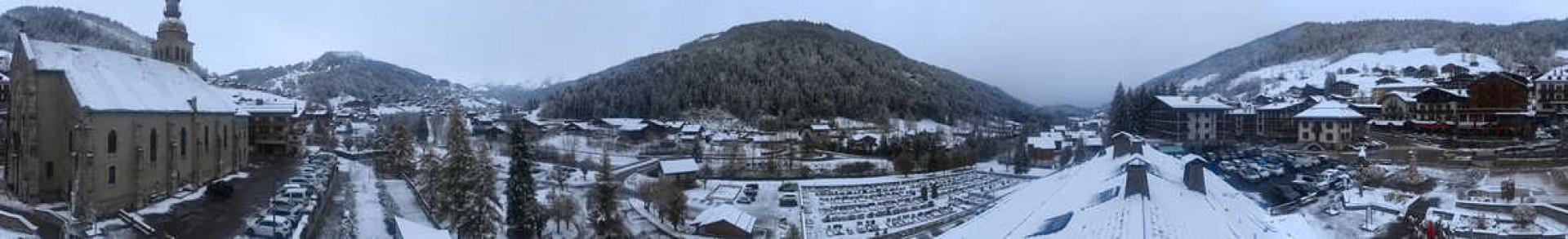 Webcam Le Grand-Bornand - Village - 1000 m